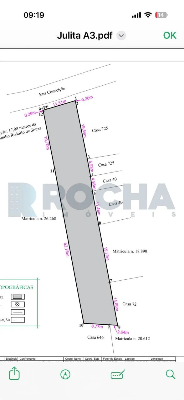 Terreno para Venda no bairro São João em Itajaí