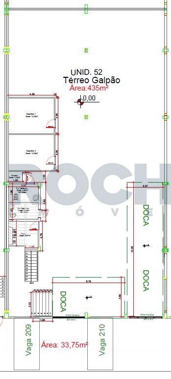 Galpão para Locação Anual no Sardanha Trade Park 